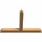 Ekena Millwork Portland Timber Gable Bracket, Western Red Cedar, 72"W x 48"H x 5 1/2"D x 5 1/2"F, 16/12 Pitch GBW072X48X0606POR00SWR - alternate 4